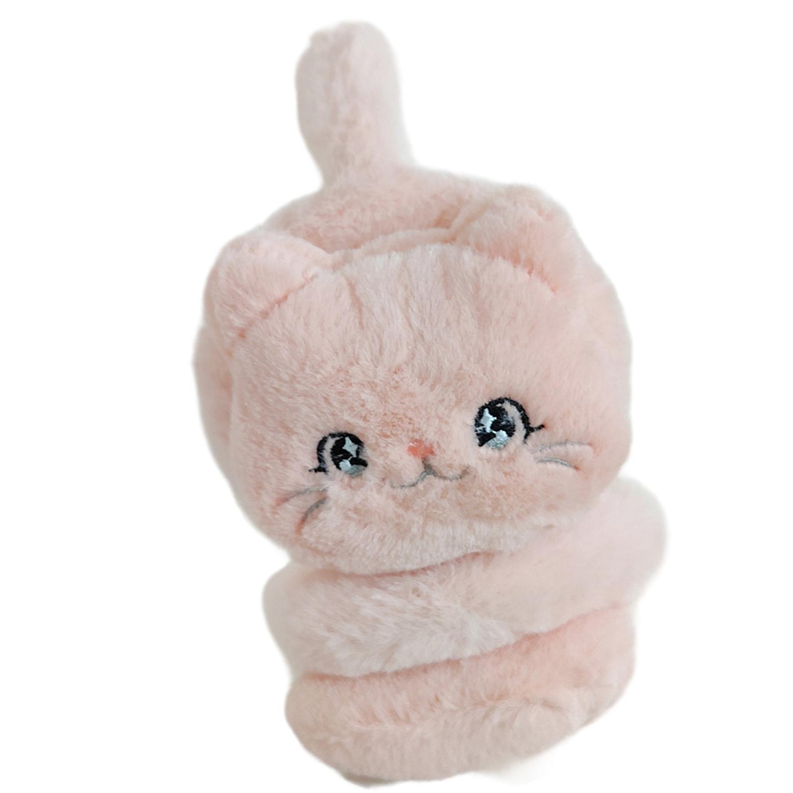 

Плюшевые наушники для девочек и детей, меховая повязка на голову для согревания ушей на зиму, рождественские, новогодние, подарки на день рождения T2