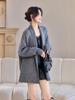 2025 Autumn/Winter Pineapple Stitch Thick Cardigan Coat - Women's Wool Knitwear Sweater