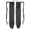 Long Straight Ponytail Synthetic Hair Fiber Heat Resistant Straight Hair With Ponytail Hair Extended Black Brown Headwea