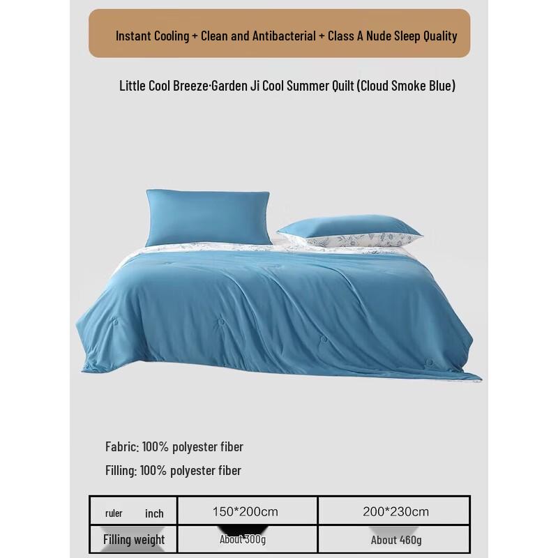 Mercury Home Textiles Cool-Feel Summer Quilt