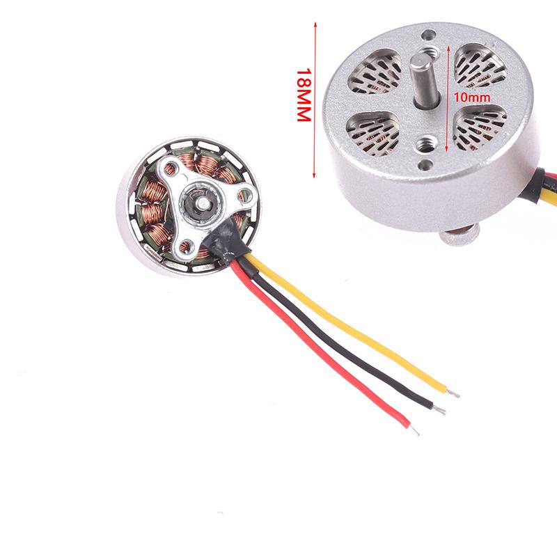1/2pcs FPV Quadcopter Aircraft Engine High Speed 2S-3S 2MM Shaft 2750KV Mini 18MM 3-phase Brushless Motor RC Drone