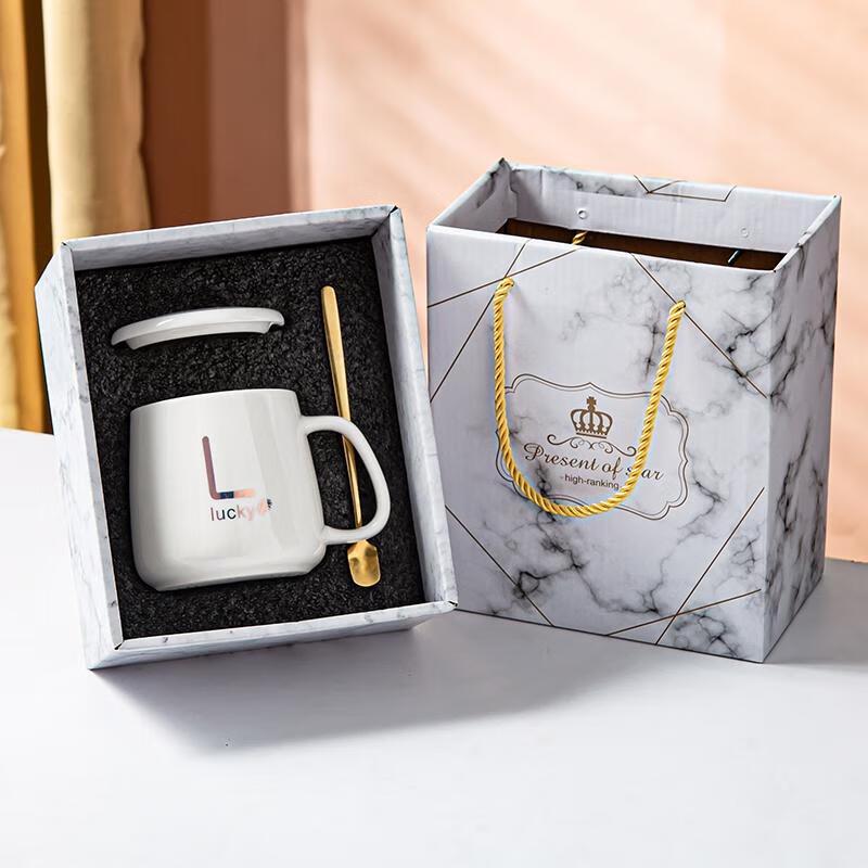 

HANDUNYOU Lucky Ceramic Mug Gift Set