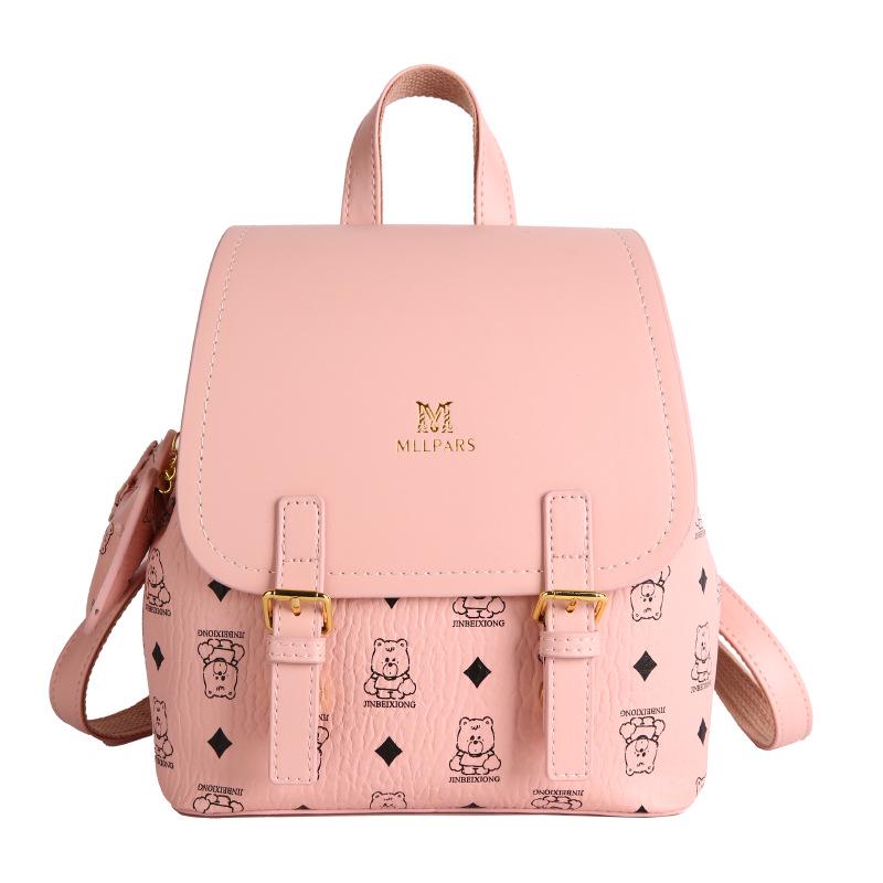 2025 Autumn Lightweight American Luxury Printed Versatile Backpack