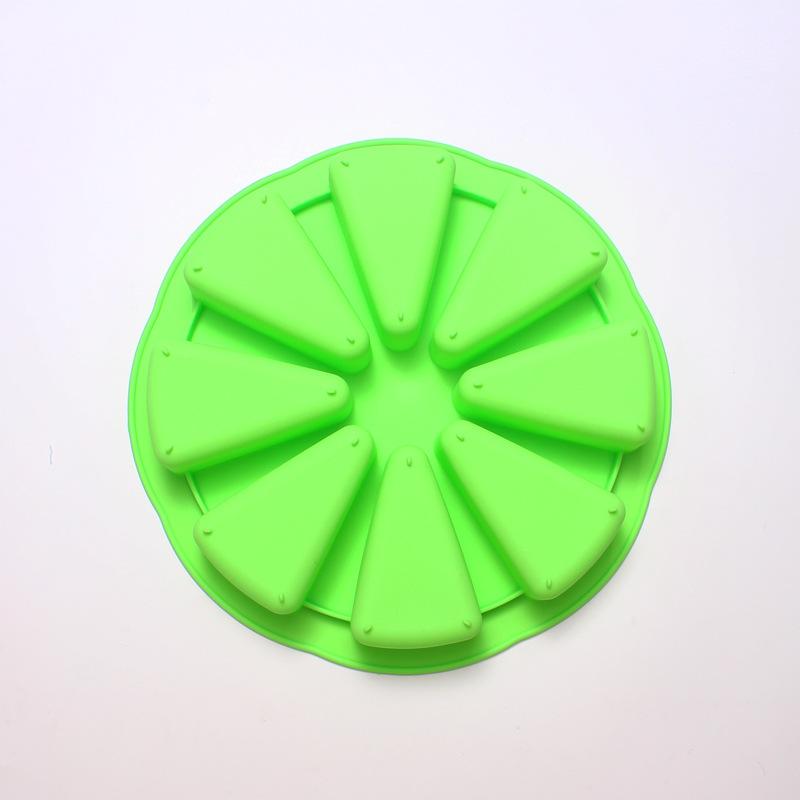 8-гнездная силиконовая форма для торта DIY выпечка кондитерские изделия сковородки инструменты форма для торта духовка хлеб пицца выпечка форма для торта