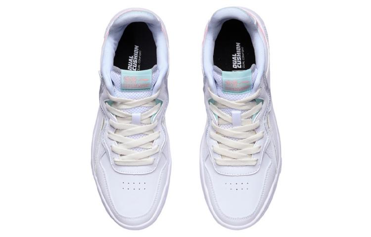 Li Ning Wave SPWV Lite Slip Resistant Abrasion Resistant Low top Skateboard Shoes Women's Salt Powder AGCR048-3