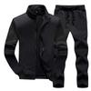 Cardigan-Set Herbst Herren Freizeit-Set Sport Zweiteiler Herrenmantel