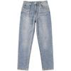 Lee 411 Vintage Light Blue High-Waist Slim Straight Women's Jeans