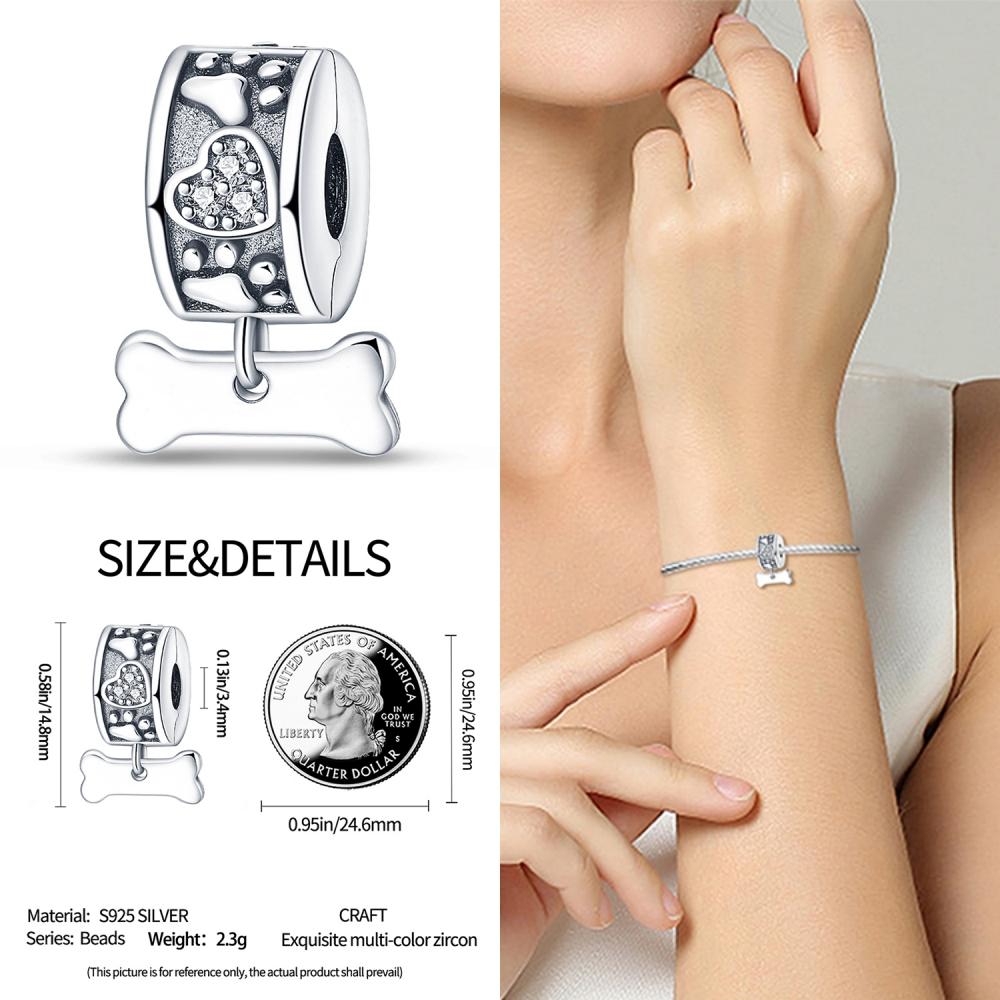 Copper Chrams Colorful Feather Flower Butterfly Locator Buckle Beads Fit Original Fine Bracelets Women Jewelry