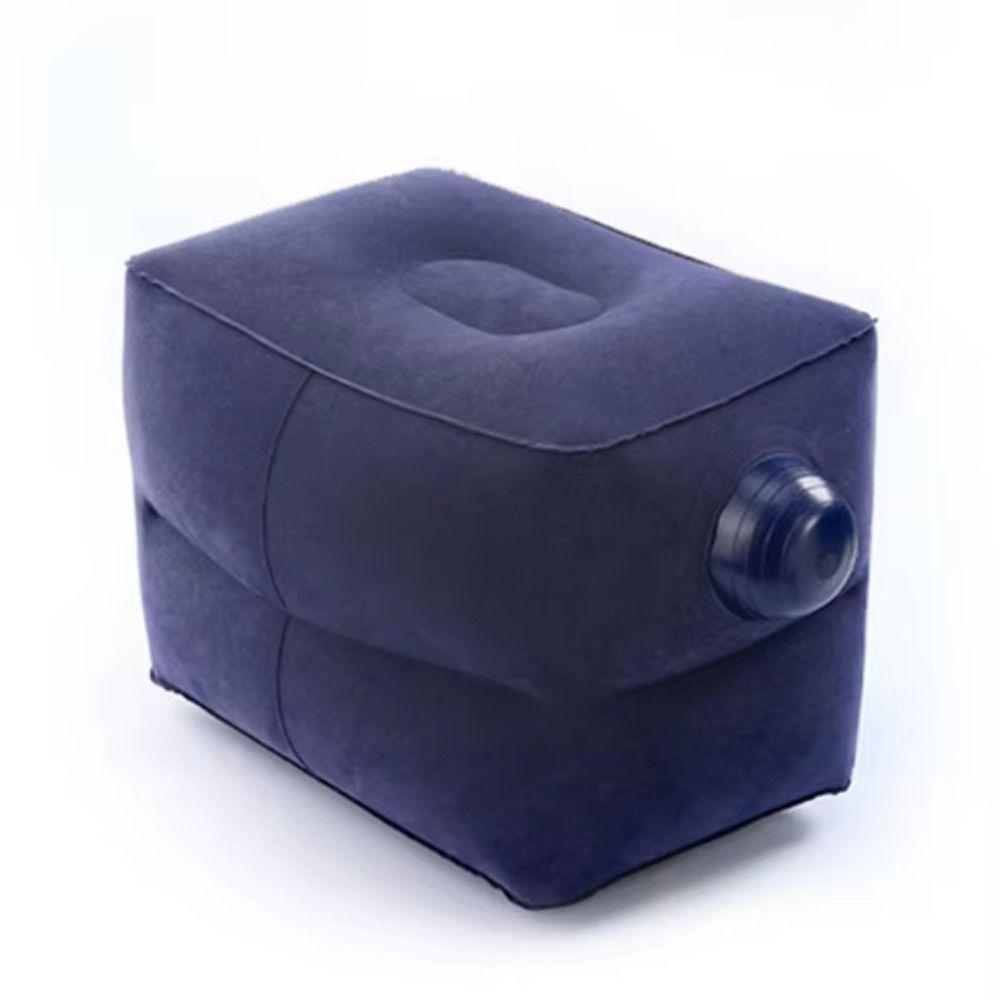 Self Inflatable Inflation-Airplane Footrest 2/3 Layers Inflatable Foot Rest  Outdoor Chair