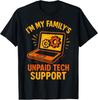 Funny Tech Guy Support Computer Geek Nerd Engineer Graphic T-Shirt