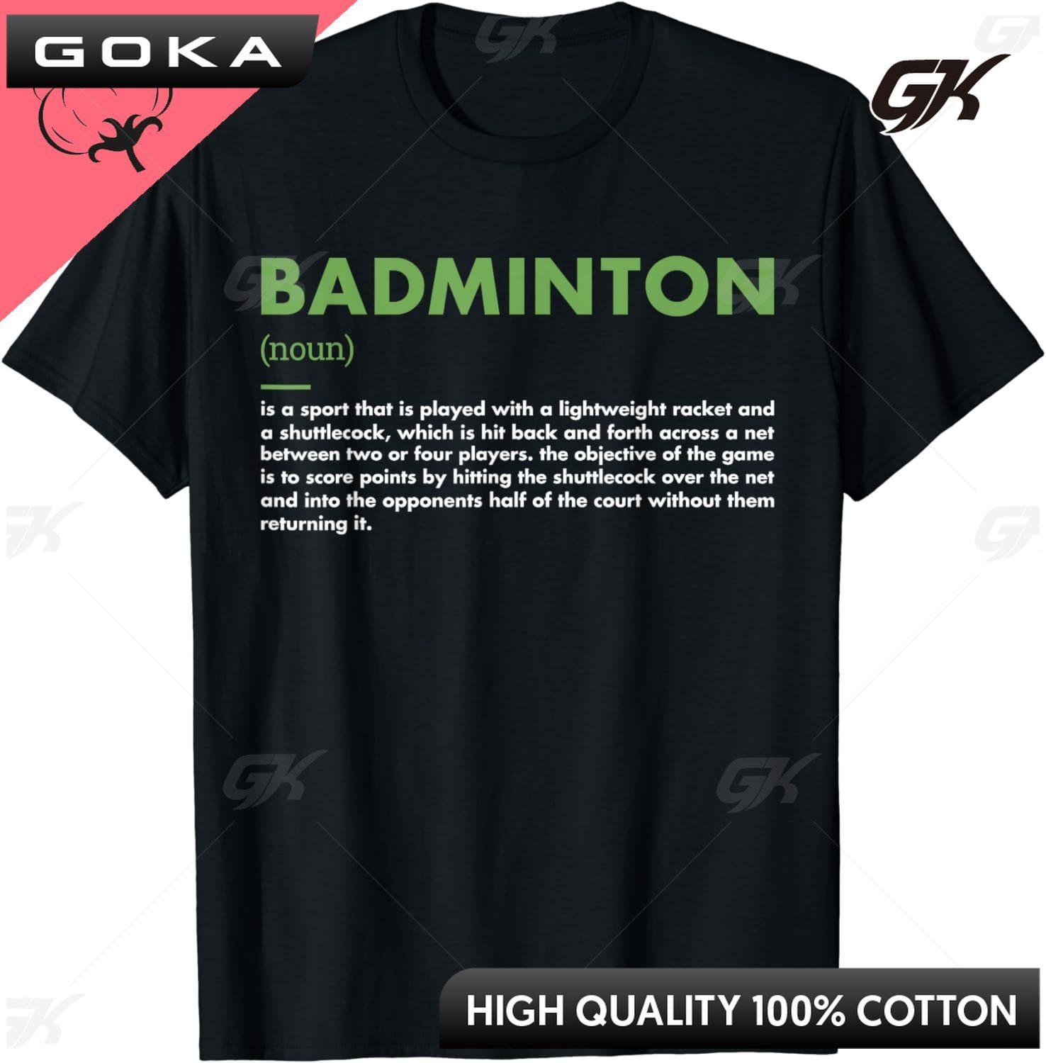 

Sport Definition Badminton TShirt Cotton Men Clothes Tops Vintage T Shirt Graphic T Shirts Streetwear Ropa Hombre 4XL