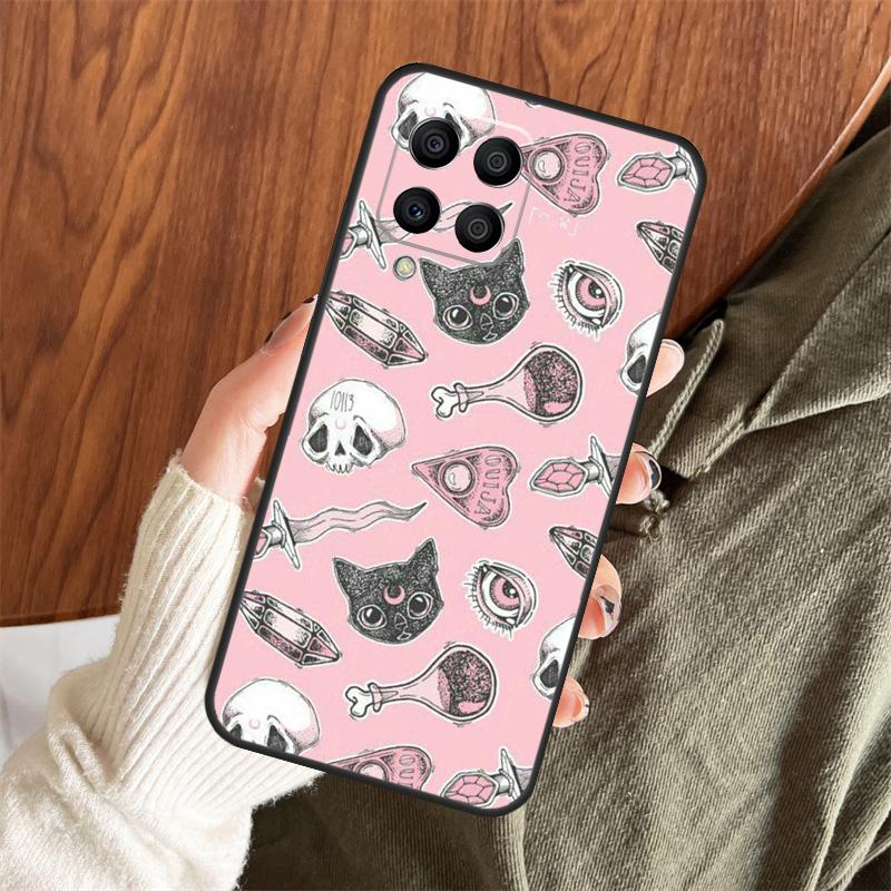 Girly Pastel Witch Goth Case For Samsung Galaxy M11 M21 M31 M35 M12 M13 M14 M15 M16 M36 M56 M53 M32 M52 M55 M34 M54
