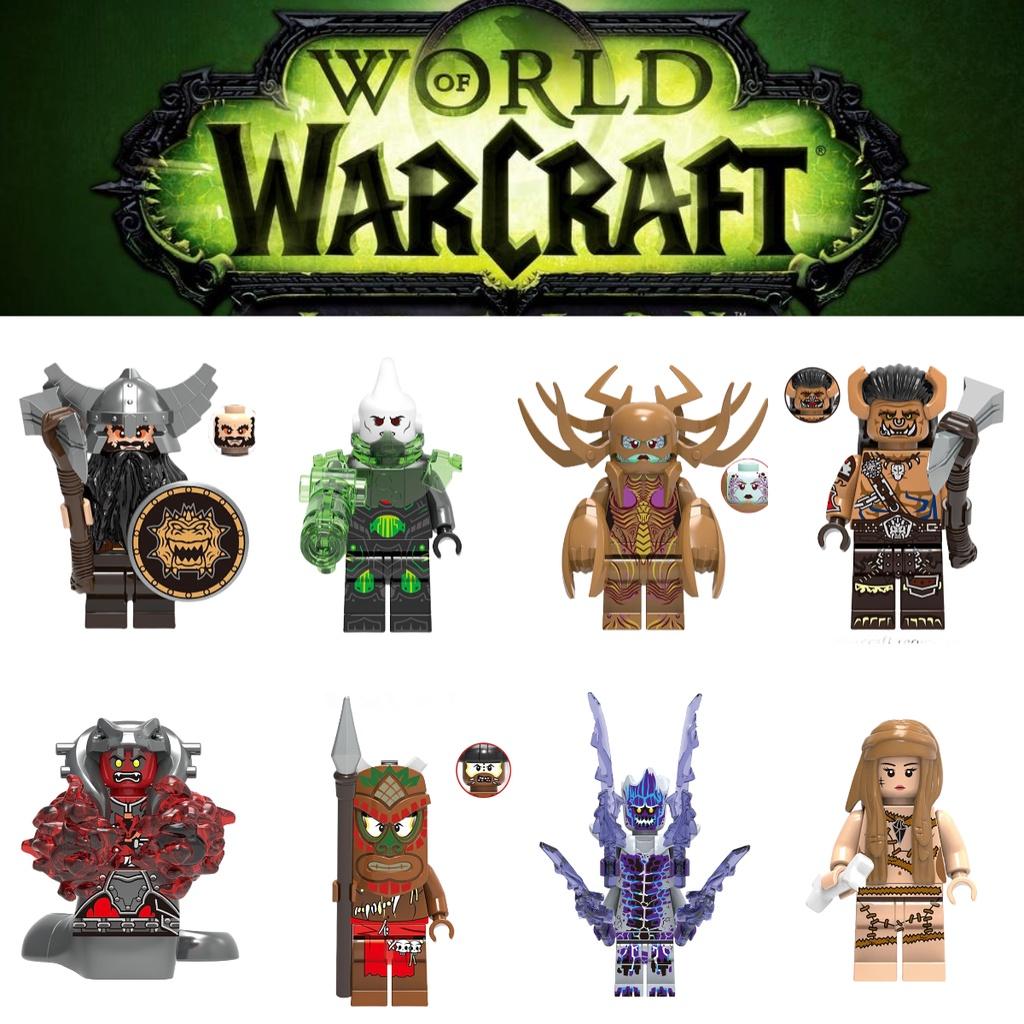 X0285 Evil Dwarf Mechanical Virus Soldier Building Blocks Toy Diy Abs Material Non-electric
