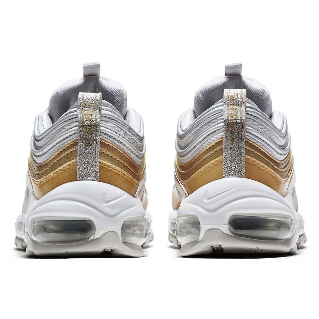 Ny Nike Air Max 97 Vast Grey Metallic Gold Dame AQ4137-001