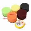16Pcs/Set Car Polishing Pad 2 Inch 50mm Polishing Circle Buffing Waxing Pad Tool Polishings Disc Kit Car Polisher Cleaning Tools