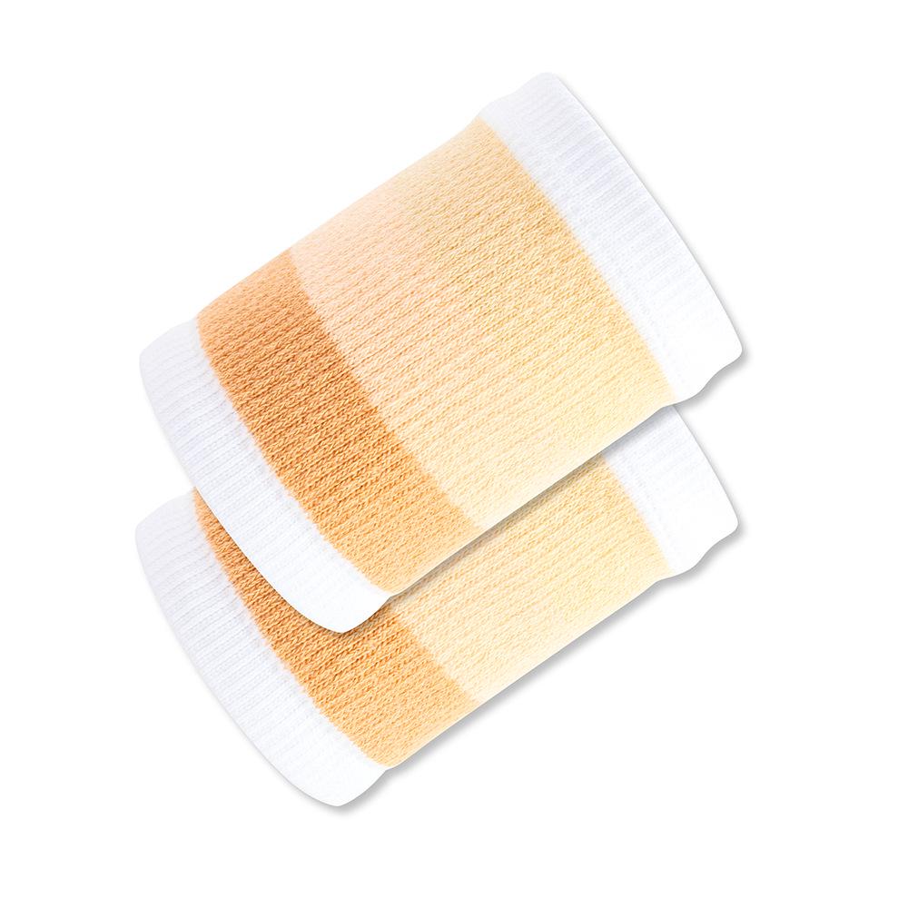 Breathable Striped Sports Wristbands for Fitness, Basketball, Running - Sweat-Wicking Wrist Sleeves