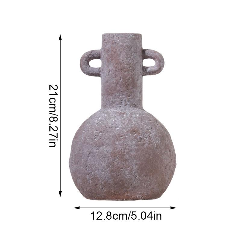 1PC Fried Flower Holder Wabi-Sabi Style Fried Flower Arrangement Ins Ceramic Vase Vintage Multiple Options Available