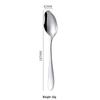 Abay Stainless Steel Pointed Coffee & Dessert Spoon