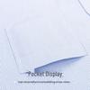 FIRS DP Wrinkle-Free Long Sleeve Cotton Shirt with Pocket
