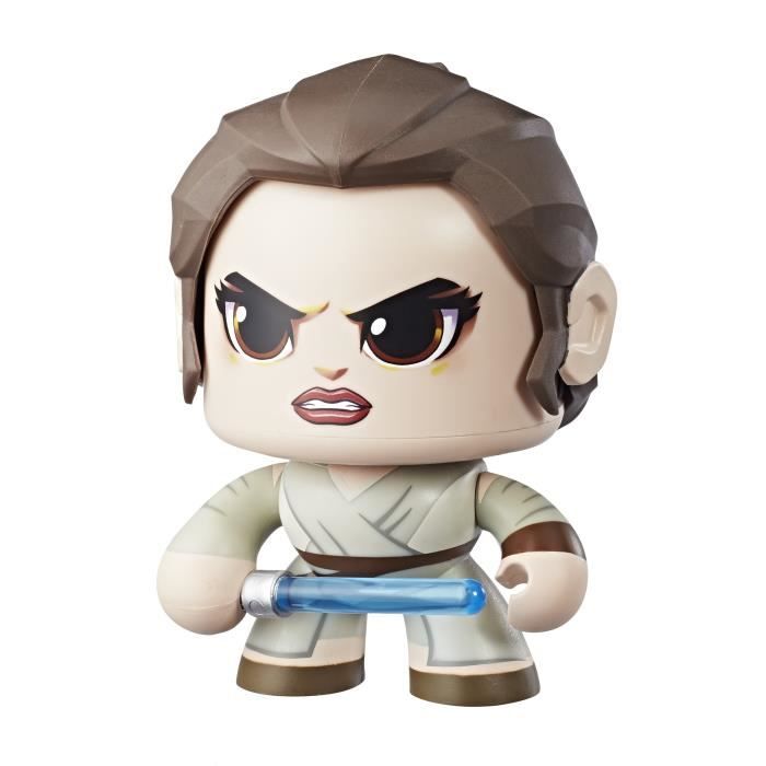Figurine mighty muggs star wars - rey (jakku) - 15cm - collection de personnages miniatures