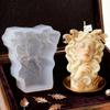 Medusa Girl Silicone Candle Mold Easy Demolding Heat Resistant for Making Candle Soap Holiday Present and Resin Casting