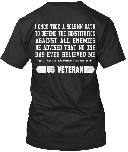 

Pround Of Veteran T-Shirt Made in the USA Size S to 5XL 4XL