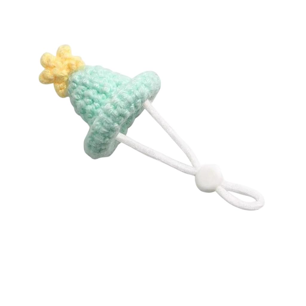 Hvězdná pletená čepice pro křečka Pet Hat DIY hračka Oblečení Doplňky