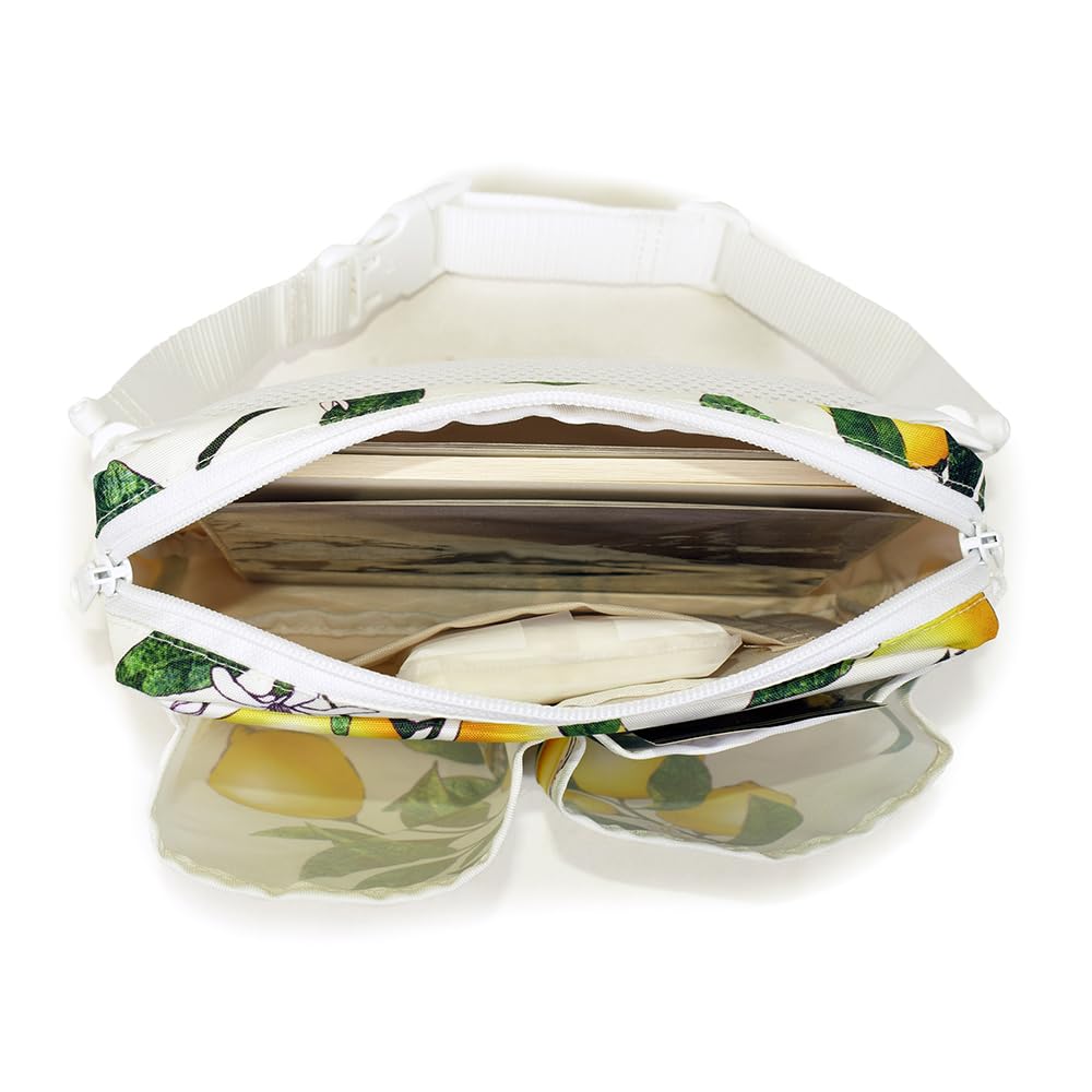 STYLE Decor Nurse Pouch Citrus Lemon Nursing Medical WA400900 (Water-Repellent, Gusseted) 2-Way Shoulder/Waist Pouch, Accessories, Supplies,