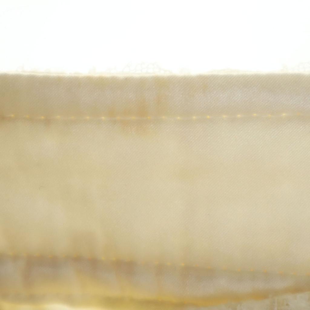 Rene Made in Japan Miscela di lana Lunghezza midi Gonna svasata 34 Sistema bianco Donna Usato