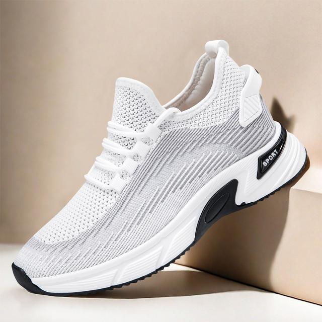 Men Casual Sneakers Summer Breathable Sport Shoes Lightweight Outdoor Mesh Running Shoes Athletic Jogging Tenis Walking Shoes