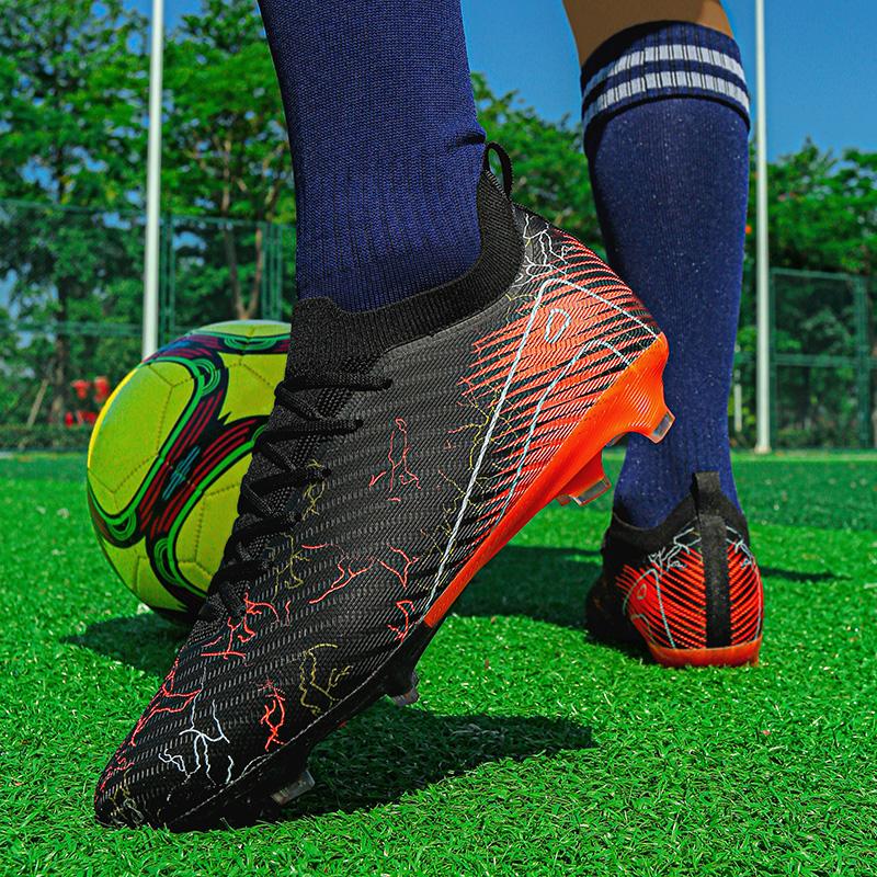Hot Sales Men Women Football Shoes Professional Original 5-a-side Football Shoes Field Matches High-quality Youth Training Shoes