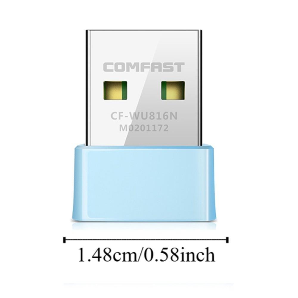 CF-WU816N Mini USB WiFi Adapter 2.4G Transmission USB Network Card Driver Free 150Mbps Wireless WiFi Receiver PC/Laptop