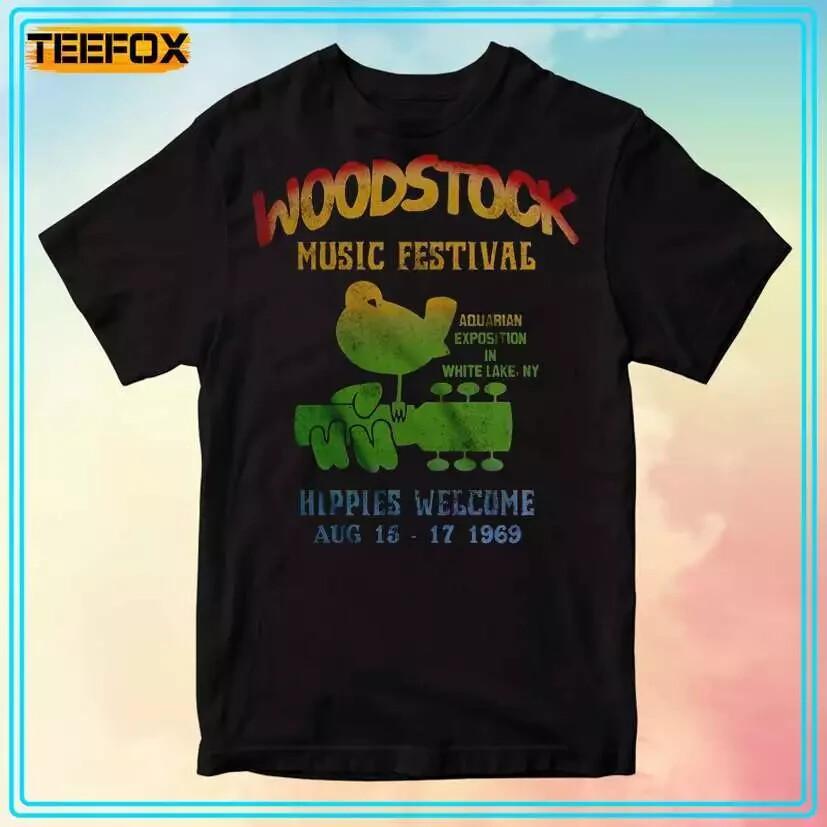 Woodstock Music Festival 1969 Unisex T-Shirt Unisex T-Shirt XXXXL