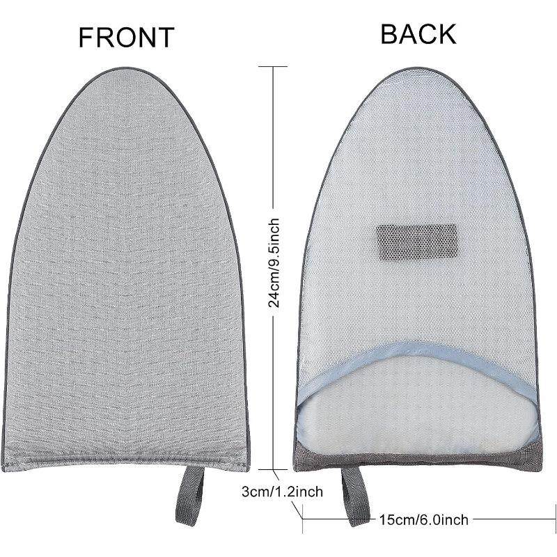 Portable Handheld Ironing Board Handheld Stand Garment Warmer Glove Steamer Iron Stand Suitable for Travel and Home Use