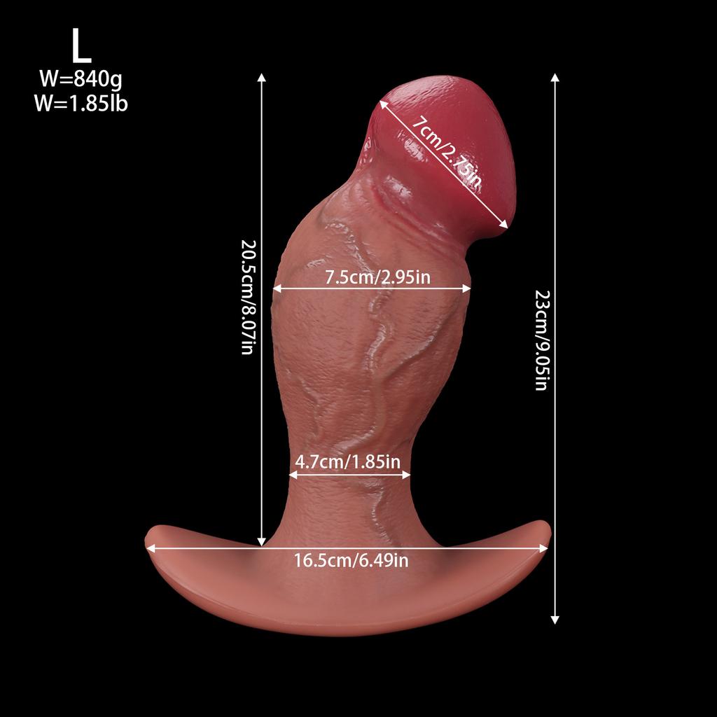 Duży Miękki Silikonowy Korek Analny Trener Analny dla Mężczyzn Kobiet Dorosła Zabawka Seksualna 18+ Dildo Korek Masażer Prostaty