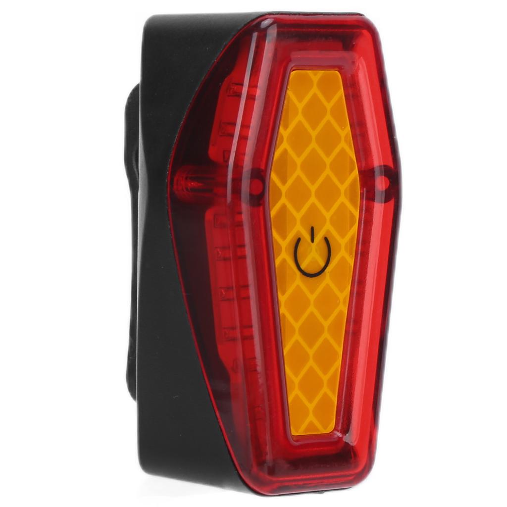 Bike Rear Light Waterproof USB Rechargeable Bicycle Warning Tail Light for Night Safety