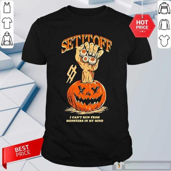Set It Off Funny Pumpkin T-shirt Size S to 5XL 2F1146 XXXL