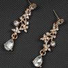 Elegant Rhinestone Jewelry Set Sparkling Crystal Bridal Necklace Bridal Accessories  Bridal Wear