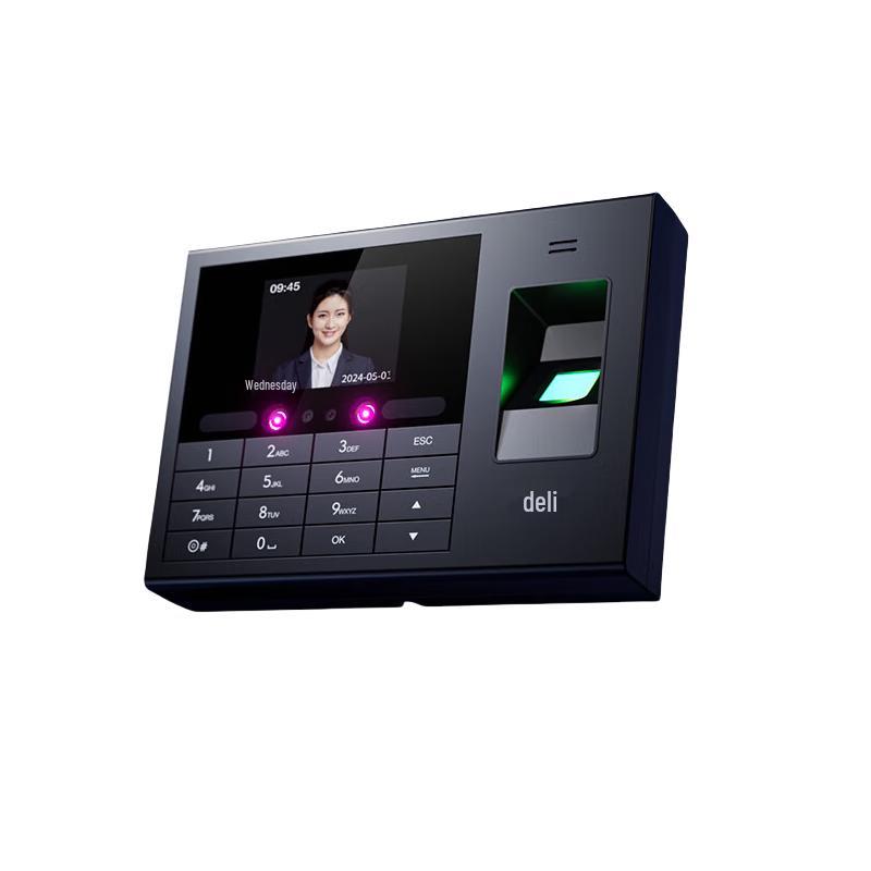 Deli Dynamic Face & Fingerprint Time Attendance Machine