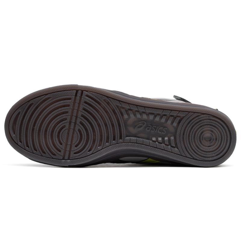 ASICS Double Clutch 'Gray Black Green' Sneakers 1203A172-022