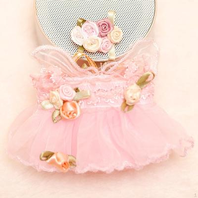 17cm Doll Clothes Fairy Dress Plush Accessories, Comfortable, Stylish Costumes Up
