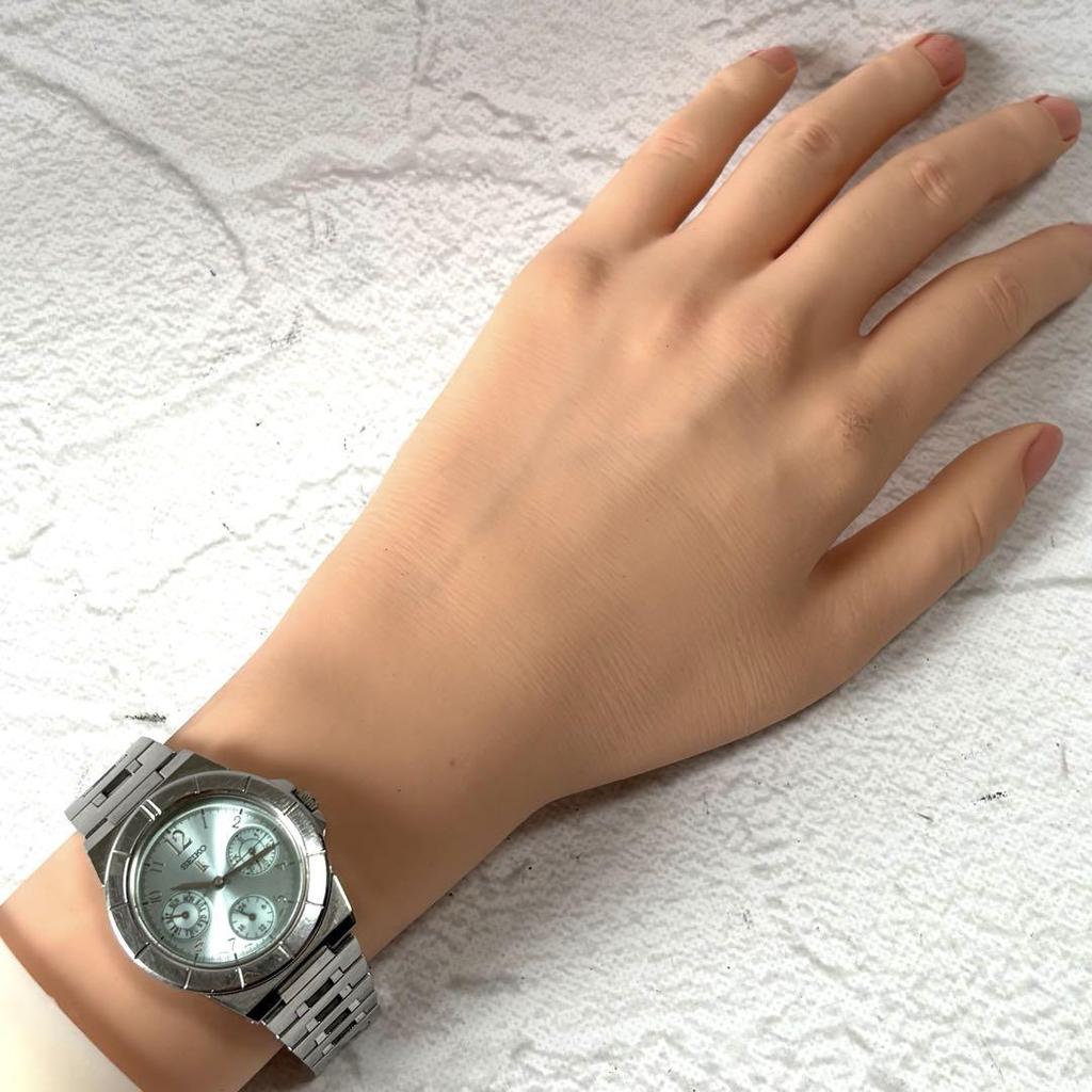 [USED] Seiko Lucia Blue Dial Chronograph Quartz