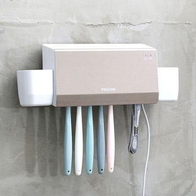 Otro Freshe Esterilizador de Cepillos de Dientes de Acero Inoxidable con Esterilización UV al 99.9% + Secado PA-TS990 2 Colores