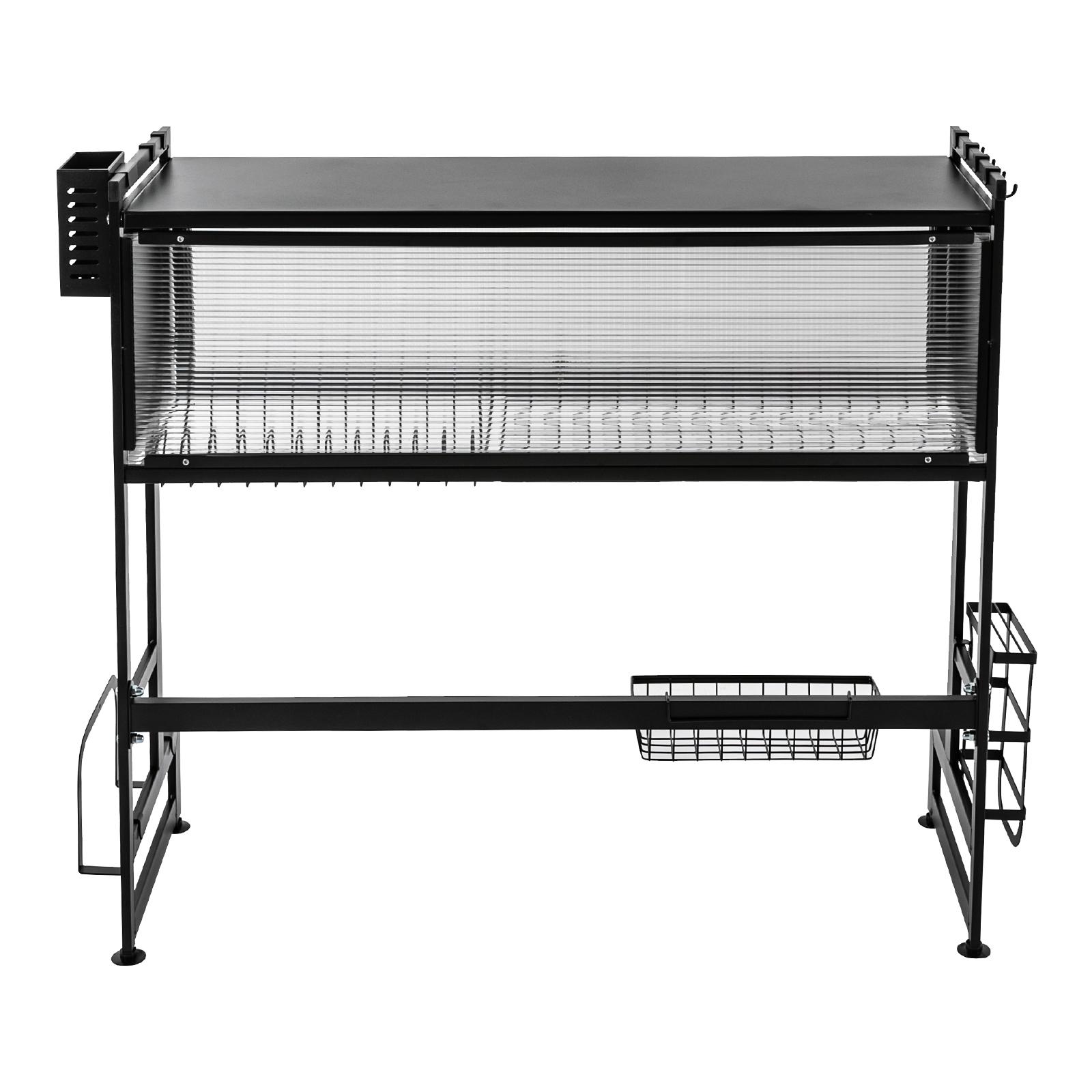 

Cutlery Drainer, Dish Drying Rack, 2-tier Dish Drainer United States
