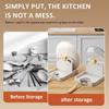 Kitchen Counter Spoon Rack - Pot Lid Rack and Spoon Rack - Multi-purpose Small Tools To Keep the Countertop Clean - Silicone Rac