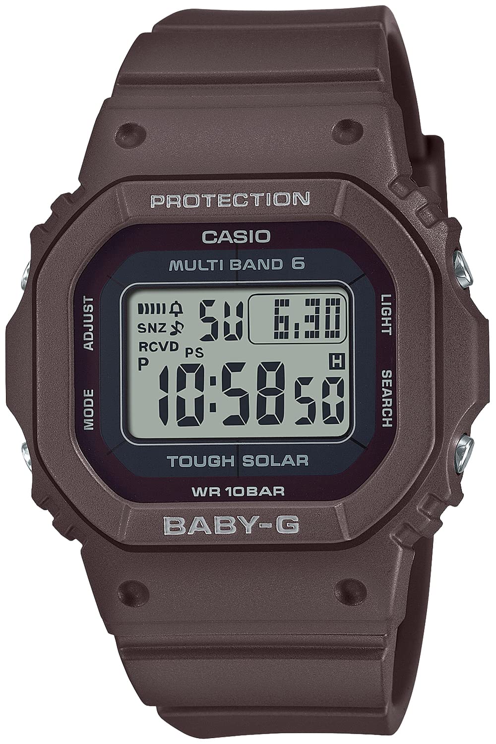 

Casio Baby-G Радиоуправляемые Солнечные Часы BGD-5650-5JF Женские Коричневые [Официальный Японский Продукт]