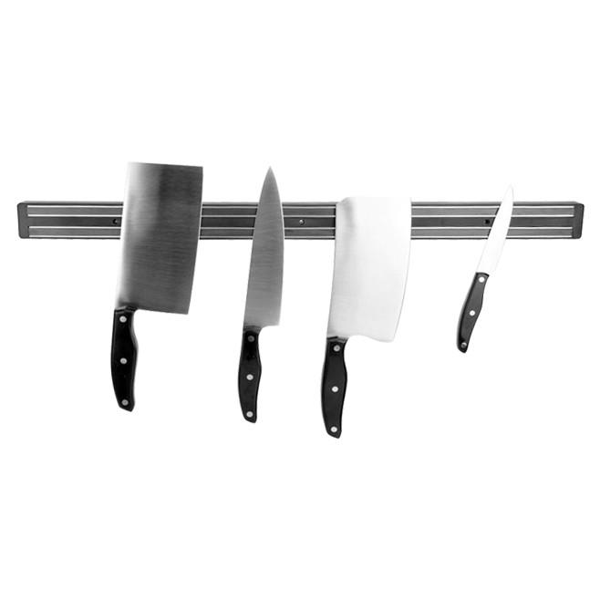 Magnetic Stainless Steel Wall Mount Knife Holder With Strong Magnetic Strip For Kitchen Storage