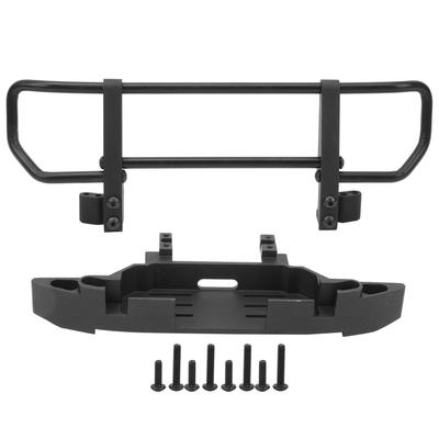 Metal Ön Tampon & Taban RC Araba Aksesuar Parçaları TRX4 TRX6 110 RC Paletli için Uygun(Siyah )