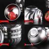 Platinum Chef 12cm 304 Double-Layer Stainless Steel Bowls (6-Pack)