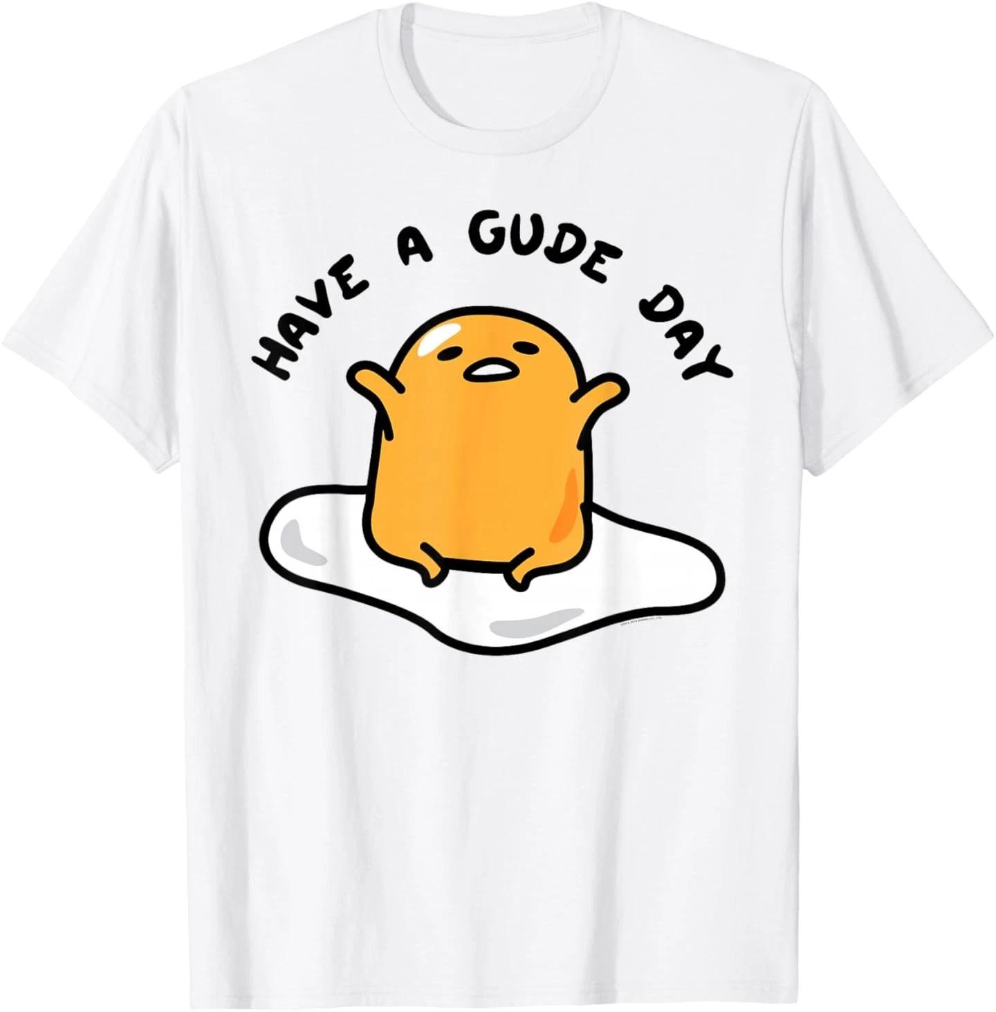 Gudetama Have a Gude Day Good Day T-Shirt XL